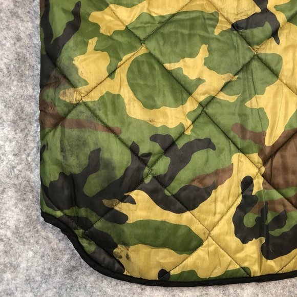 Hunting Vest M/L Boys Camo Quilted Insulated Pockets Reversible Safety Orange - Picture 7 of 11